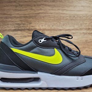 Nike Air Max Dawn Black Smoke Gray Lemon Sneakers DM0013 001 Men's Size 6.5